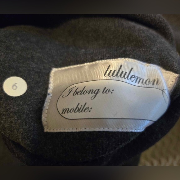 Dark Gray Lululemon Sweater - Picture 3 of 3